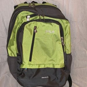 Green Fila Backpack